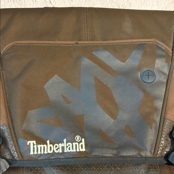 Timberland Dark Brown and Black Messenger Bag - Picture 2 of 10